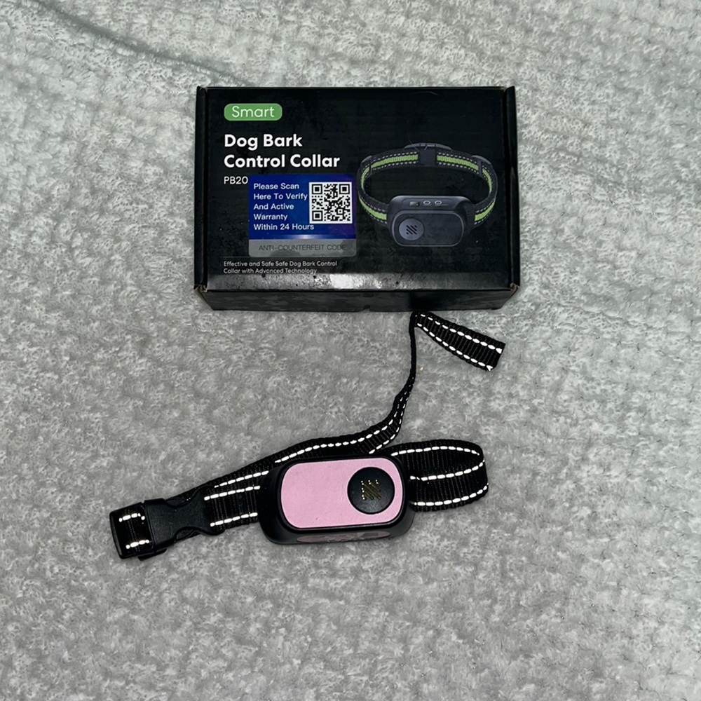 Dog shock collar for barking
